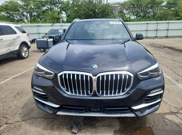 5UXTA6C08M9D53551 2021 BMW X5 Black Հետևի տեսք