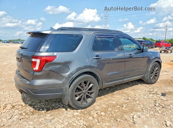 1FM5K7D80JGB62837 2018 FORD EXPLORER Charcoal წინა მარჯვენა