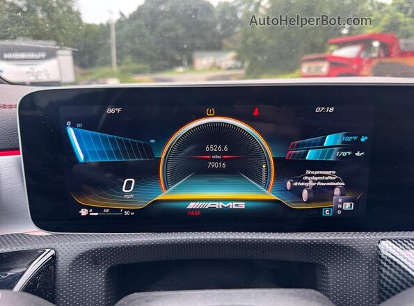 W1K5J5BB3LN128065 2020 MERCEDES-BENZ CLA-CLASS Black Вид щитка приладів