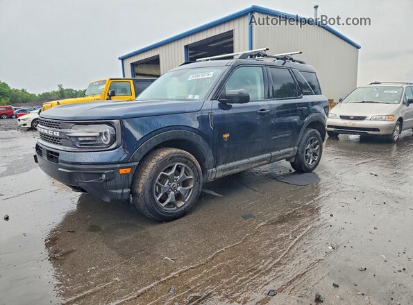 3FMCR9D96MRA26507 2021 FORD BRONCO Blue Tył lewy