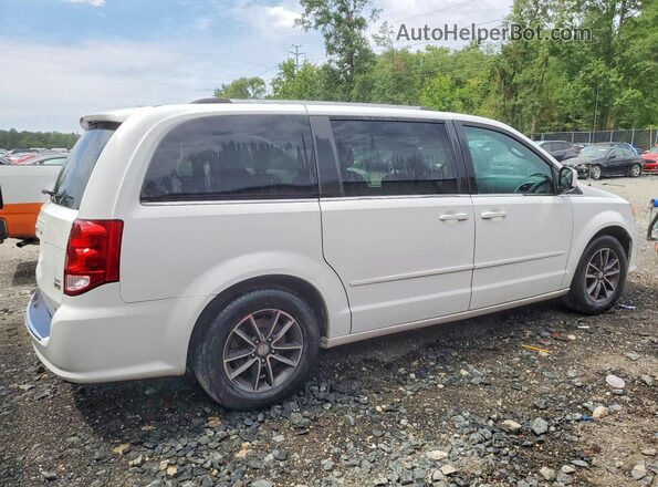 2C4RDGCG1HR673734 2017 DODGE GRAND Белый Передняя правая четверть