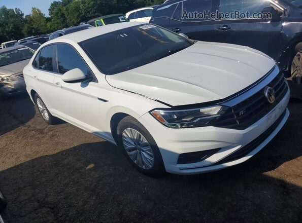 3VWC57BU0KM060025 2019 VOLKSWAGEN JETTA White Widok z przodu