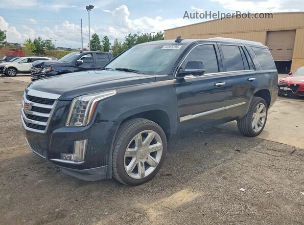 1GYS3BKJ2JR104451 2018 CADILLAC ESCALADE Black Tył lewy