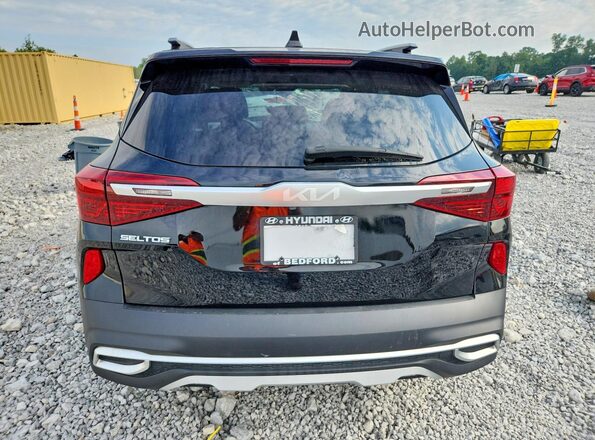 KNDETCA24N7278106 2022 KIA SELTOS Black Սալոնի դիմացի տեսք