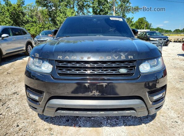 SALWR2EF2GA590627 2016 LAND ROVER RANGE Black Вид ззаду