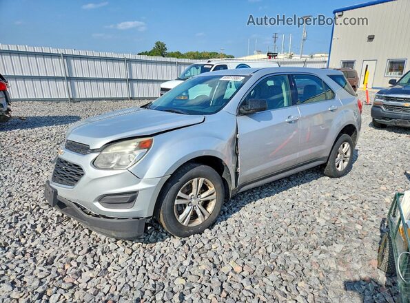 2GNALBEK8G6116041 2016 CHEVROLET EQUINOX Silver Rear left