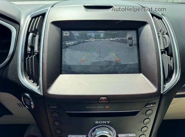 2FMPK4K95HBB18756 2017 FORD EDGE Black უკანა სალონის ხედი