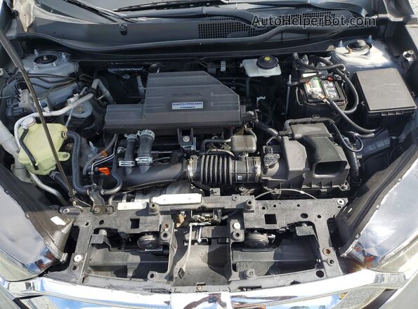 2HKRW2H52JH686712 2018 HONDA CR-V Silver Vista del compartimento del motor