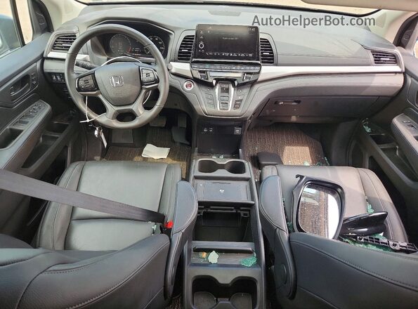 5FNRL6H68SB083367 2025 HONDA ODYSSEY Black Սարքավորումների վահանակի տեսք