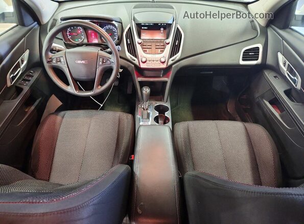 2GKALMEK0H6316258 2017 GMC TERRAIN White Вид щитка приладів