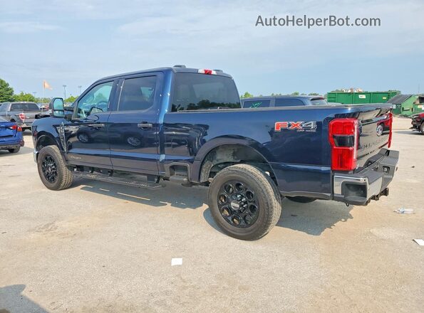 1FT8W3BT0PEC05065 2023 FORD F350 Синий Задняя правая четверть