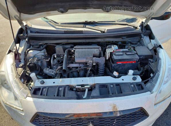 ML32F4FJ2LHF02440 2020 MITSUBISHI MIRAGE Белый Вид подкапотного пространства