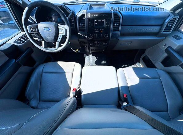 1FD8W3HTXMEC75168 2021 FORD F350 White Вид задніх сидінь