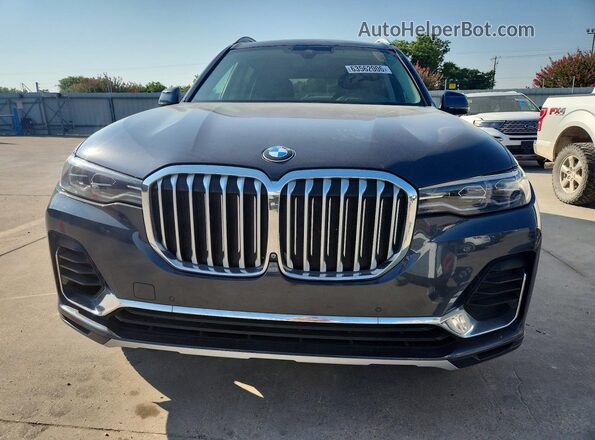 5UXCW2C00L9B71495 2020 BMW X7 Gray Вид ззаду