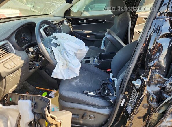 5XYPG4A31KG451963 2019 KIA SORENTO Black Dashboard view