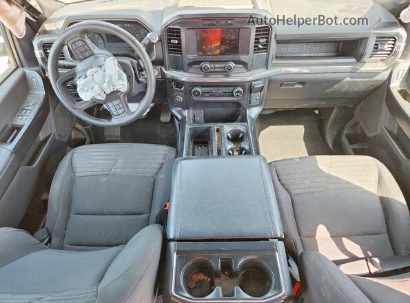 1FTEW1CP6PKD02751 2023 FORD F150 Gray Вид щитка приладів