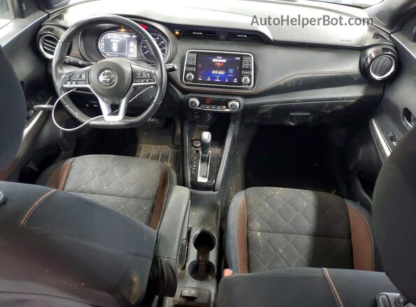 3N1CP5CU0JL532876 2018 NISSAN KICKS White Սարքավորումների վահանակի տեսք