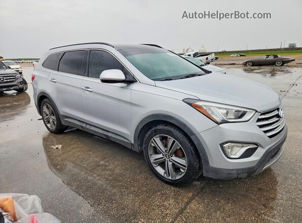 KM8SR4HF8GU134428 2016 HYUNDAI SANTA Silver Вид спереду