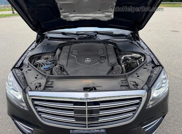 WDDUG8GB9JA419498 2018 MERCEDES-BENZ S Black Vista interior delantera