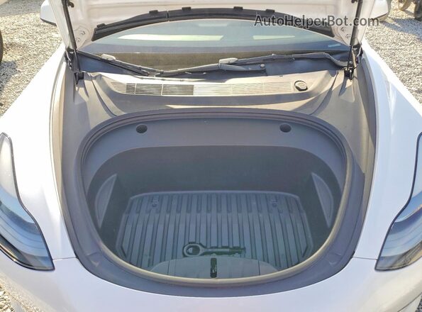 5YJ3E1EA4NF154595 2022 TESLA OTHER Белый Вид подкапотного пространства