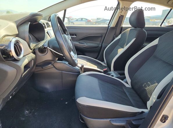 3N1CN8EV8LL854584 2020 NISSAN VERSA Silver წინა პანელის ხედი