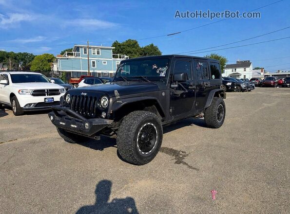 1C4BJWDG3GL194273 2016 JEEP WRANGLER Черный Задняя правая четверть
