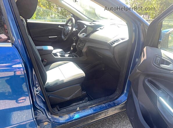 1FMCU9G95HUA55909 2017 FORD ESCAPE Blue უკანა ხედი