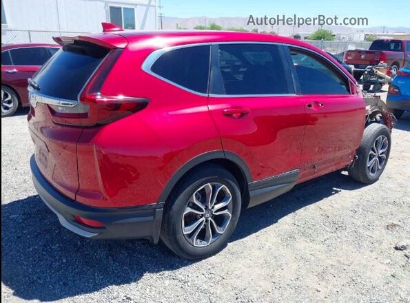 2HKRW1H52MH419942 2021 HONDA CR-V Red წინა ხედი