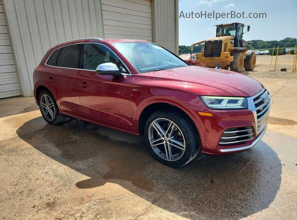 WA1C4AFY9J2021501 2018 AUDI SQ5 Red Front view
