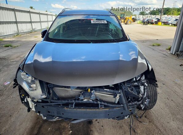 KNMAT2MV1KP536950 2019 NISSAN ROGUE Gray Հետևի տեսք