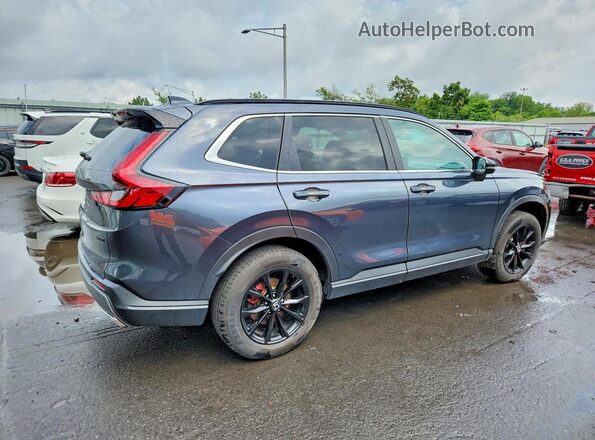2HKRS6H5XRH813107 2024 HONDA CR-V Синий Передняя правая четверть