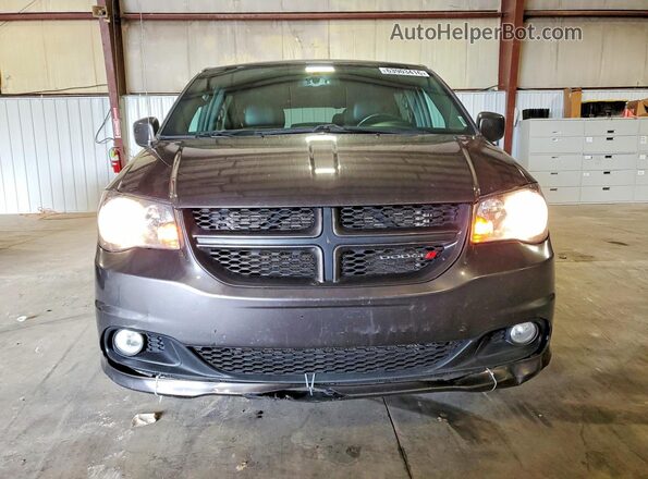 2C4RDGEG5JR249301 2018 DODGE GRAND Серый Вид сзади