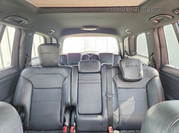 4JGDF7DE6HA887846 2017 MERCEDES-BENZ GLS-CLASS Black Widok wnętrza z tyłu