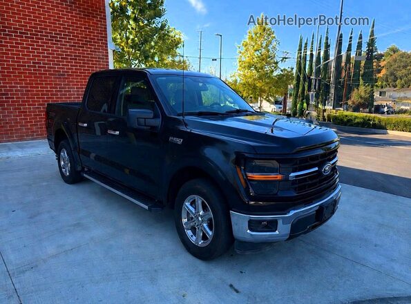 1FTEW3KP3SKE55237 2025 FORD F150 Black Задня ліва чверть