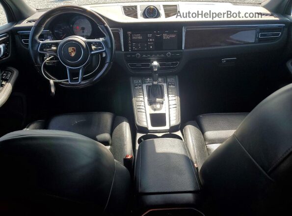 WP1AB2A56LLB35070 2020 PORSCHE MACAN Синий Вид щитка приборов