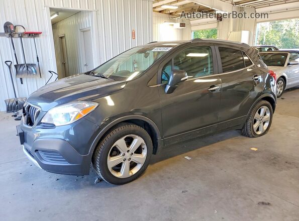KL4CJASB6GB707028 2016 BUICK ENCORE Charcoal Rear left