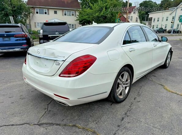 WDDUG8FB0HA304445 2017 MERCEDES-BENZ S Белый Передняя правая четверть