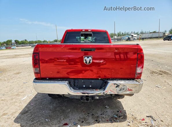 1C6RR6TTXKS593712 2019 RAM 1500 Red წინა სალონის ხედი