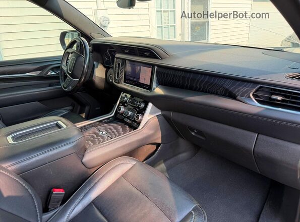1GKS2JKL9MR354346 2021 GMC YUKON Black Widok naklejki z numerem VIN