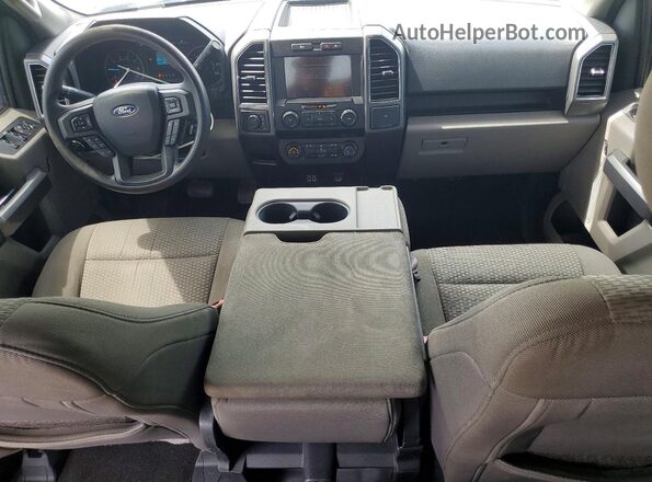 1FTEW1E50KFB18533 2019 FORD F150 White Vista del cuadro de instrumentos