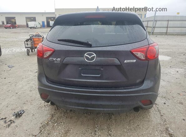 JM3KE4CY3G0667374 2016 MAZDA CX-5 Gray Front interior view