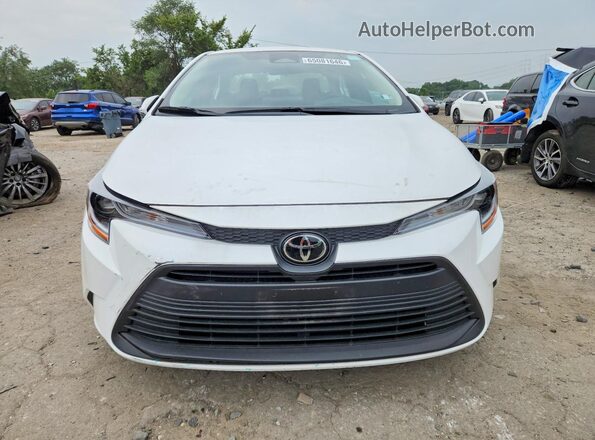 5YFB4MDE6SP289663 2025 TOYOTA COROLLA White Вид ззаду