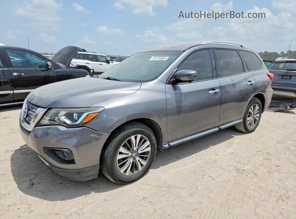 5N1DR2MN9HC649505 2017 NISSAN PATHFINDER Gray Tył lewy
