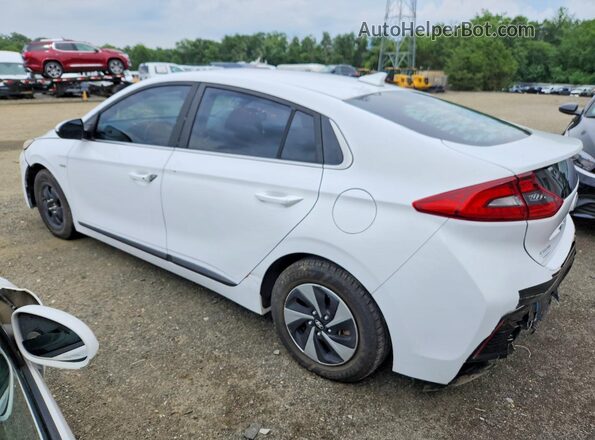 KMHC75LC1HU048327 2017 HYUNDAI IONIQ White Tył prawy