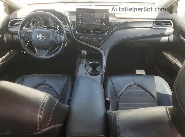 4T1G11AK1MU579205 2021 TOYOTA CAMRY Белый Вид щитка приборов