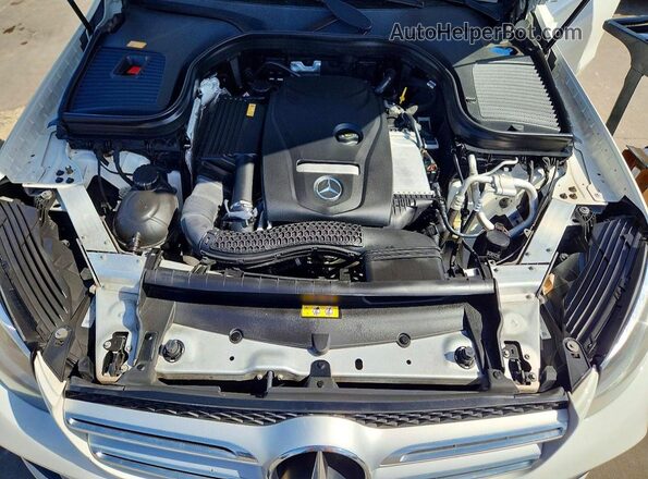 WDC0G4JB3GF050346 2016 MERCEDES-BENZ GLC-CLASS White Widok naklejki z numerem VIN