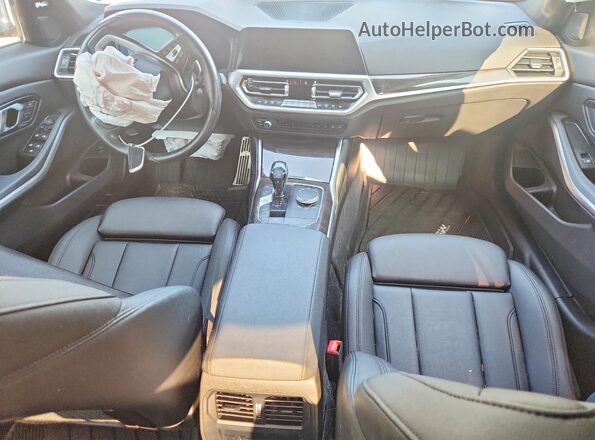3MW5R7J0XL8B08832 2020 BMW 3 SERIES Black Widok zestawu wskaźników