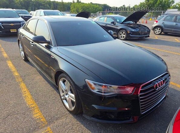 WAUHGAFC7GN006622 2016 AUDI A6 Black Rear left