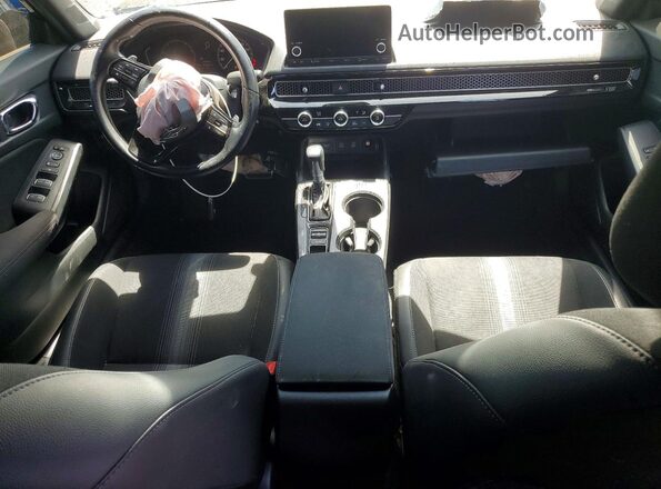 2HGFE2F53SH574537 2025 HONDA CIVIC Black Սարքավորումների վահանակի տեսք