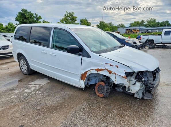 2C4RDGBG4HR867126 2017 DODGE GRAND White Widok z przodu